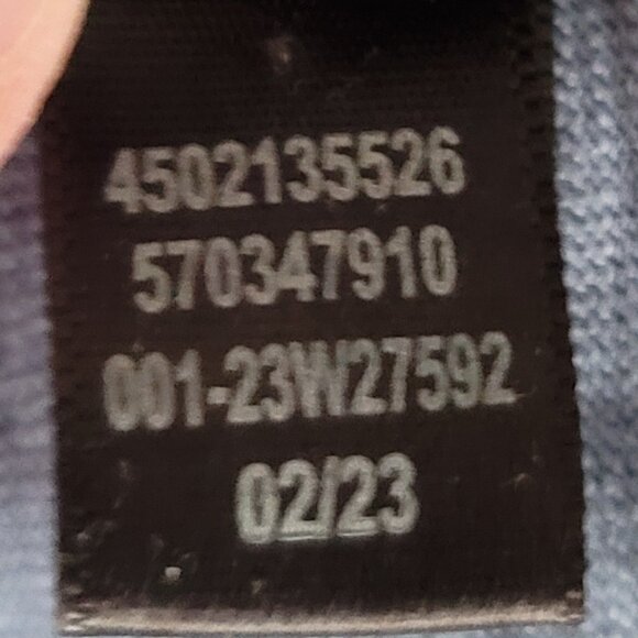 White House Black Market Blue V-Neck Shirt Medium, 2023 - Picture 14 of 15